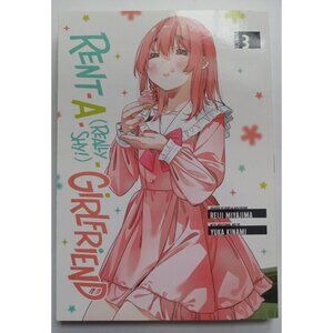 Rent-A-(Really Shy!)-Girlfriend Vol. 3 Manga Comic Book by Reiji Miyajima (VG+)